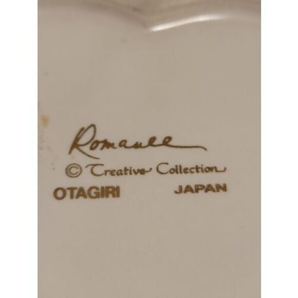Otagiri Japanese Romance Heart-shaped Trinket Box Floral Creative Collection - Picture 7 of 12